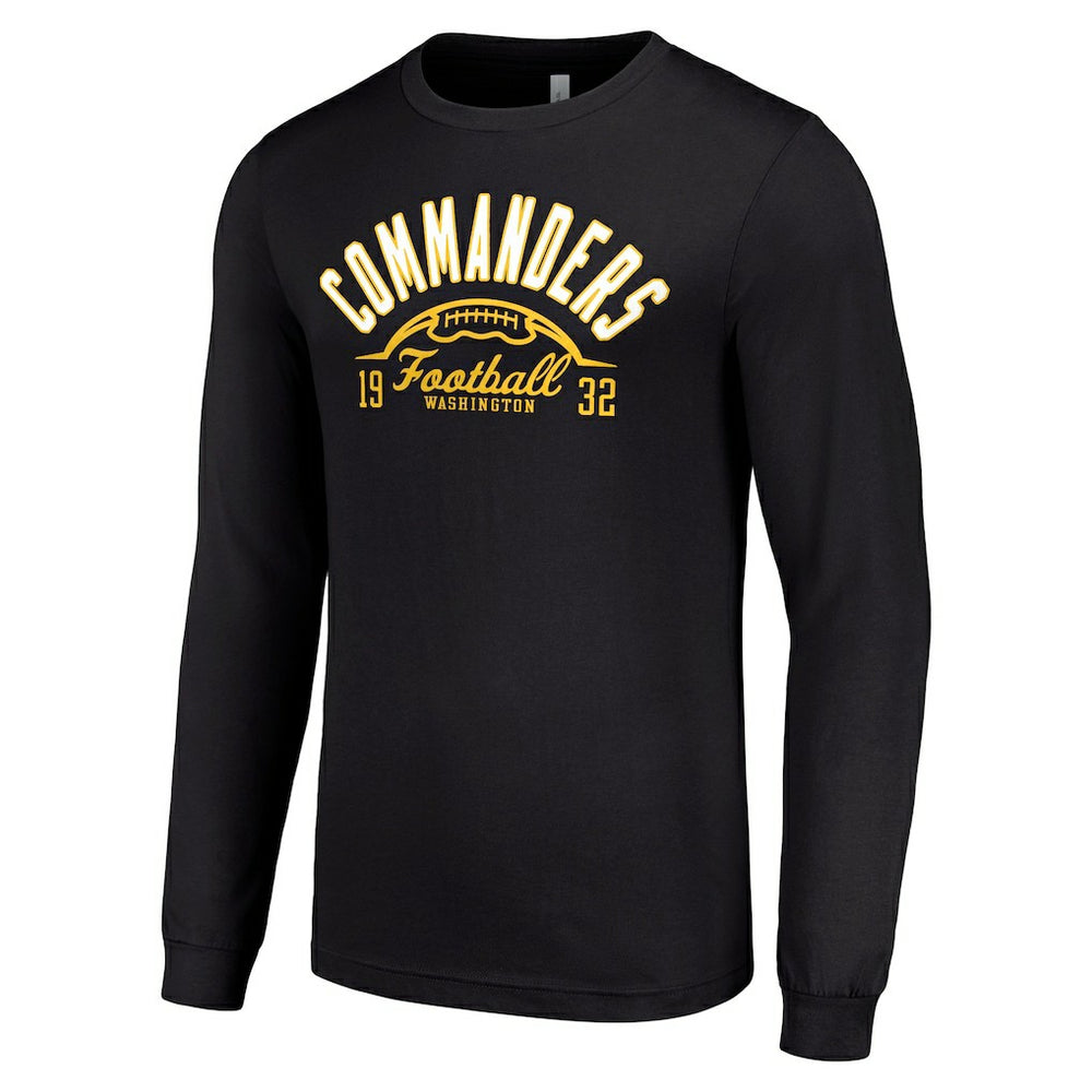 Washington Commanders  Starter Half Ball Team Long Sleeve T-Shirt