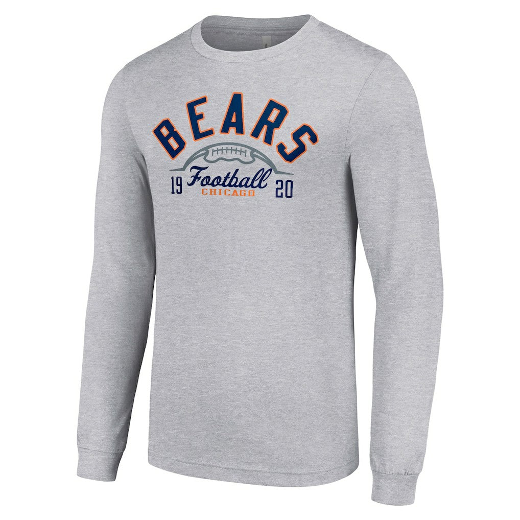 Chicago Bears  Starter Half Ball Team Long Sleeve T-Shirt