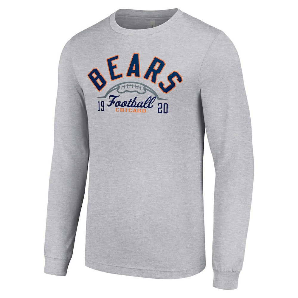 Chicago Bears  Starter Half Ball Team Long Sleeve T-Shirt