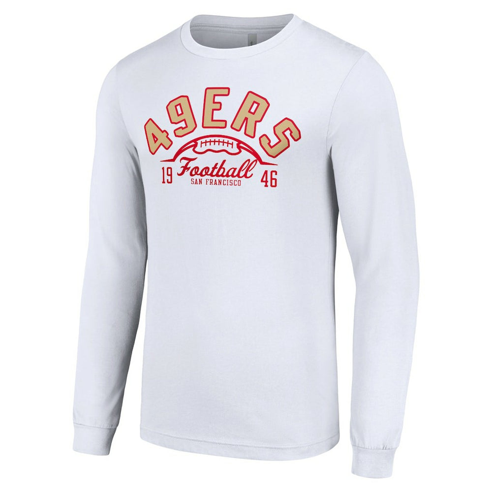 San Francisco 49ers  Starter Half Ball Team Long Sleeve T-Shirt