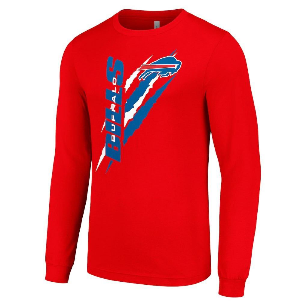 Buffalo Bills  Starter Color Scratch Long Sleeve T-Shirt