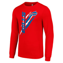 Buffalo Bills  Starter Color Scratch Long Sleeve T-Shirt