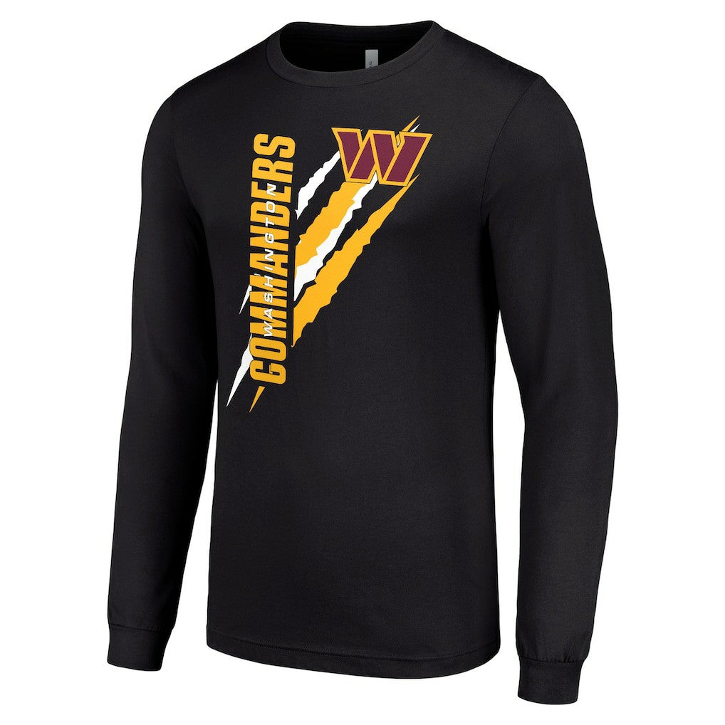 Washington Commanders  Starter Color Scratch Long Sleeve T-Shirt
