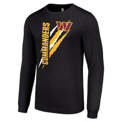 Washington Commanders  Starter Color Scratch Long Sleeve T-Shirt