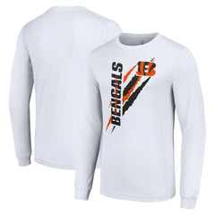 Cincinnati Bengals  Starter Color Scratch Long Sleeve T-Shirt