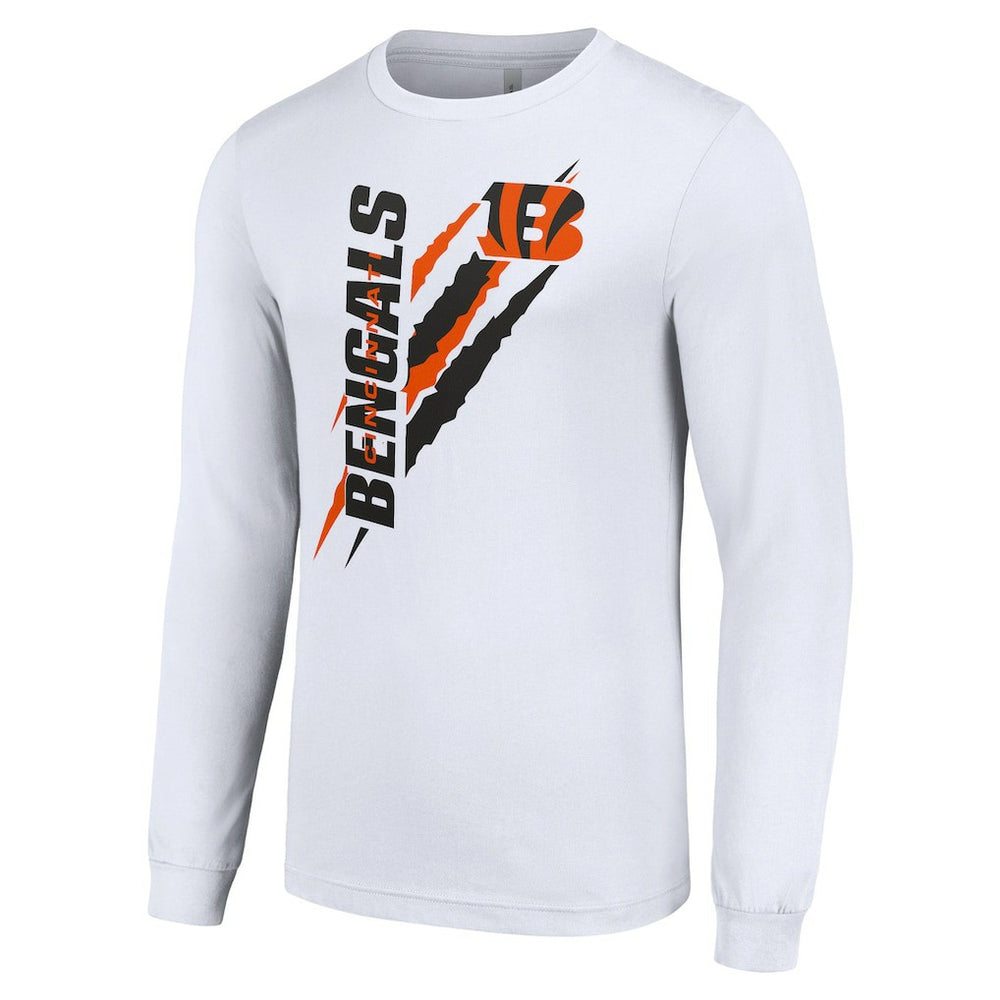 Cincinnati Bengals  Starter Color Scratch Long Sleeve T-Shirt
