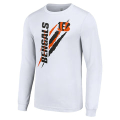 Cincinnati Bengals  Starter Color Scratch Long Sleeve T-Shirt