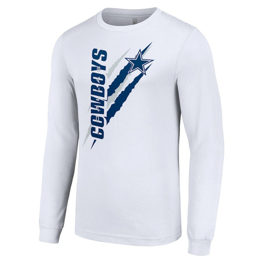 Dallas Cowboys  Starter Color Scratch Long Sleeve T-Shirt