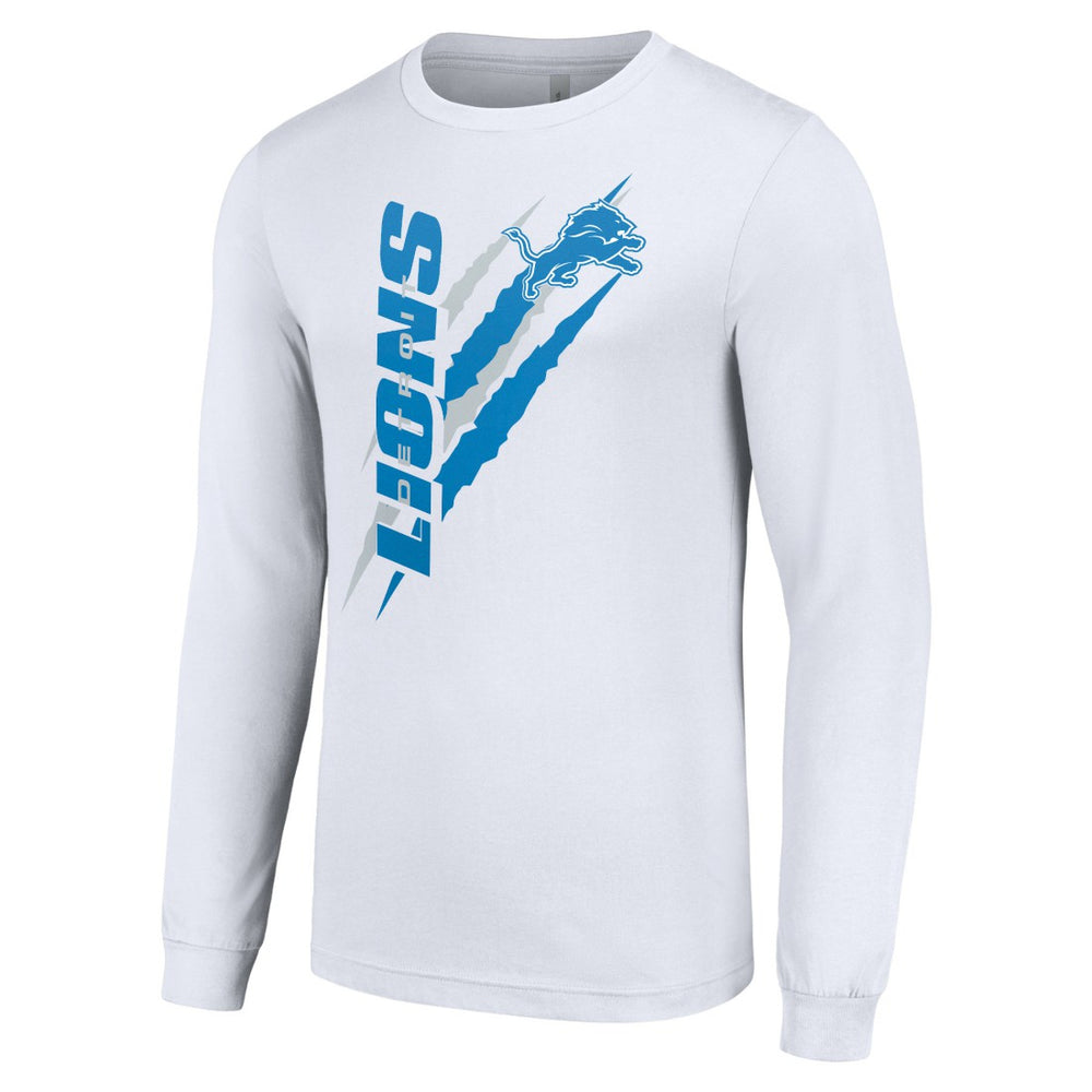 Detroit Lions  Starter Color Scratch Long Sleeve T-Shirt