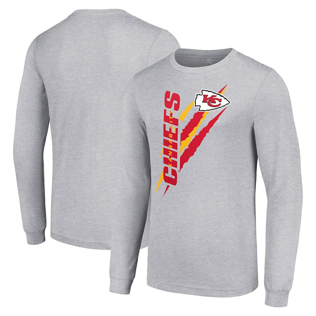 Kansas City Chiefs  Starter Color Scratch Long Sleeve T-Shirt