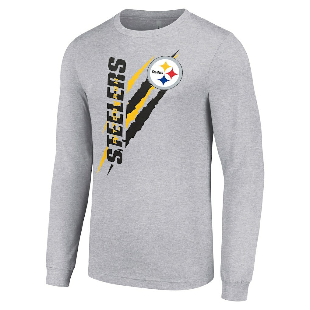 Pittsburgh Steelers  Starter Color Scratch Long Sleeve T-Shirt