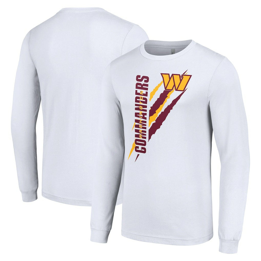 Washington Commanders  Starter Color Scratch Long Sleeve T-Shirt