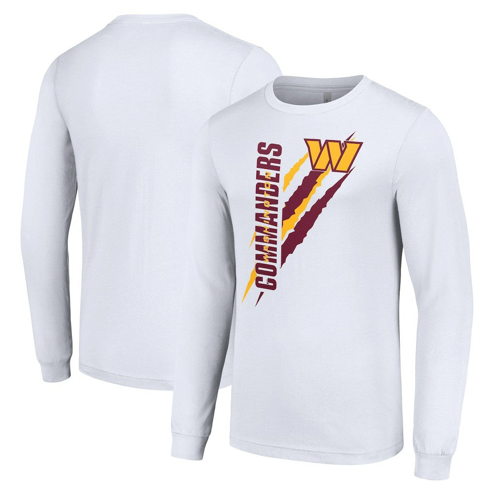 Washington Commanders  Starter Color Scratch Long Sleeve T-Shirt