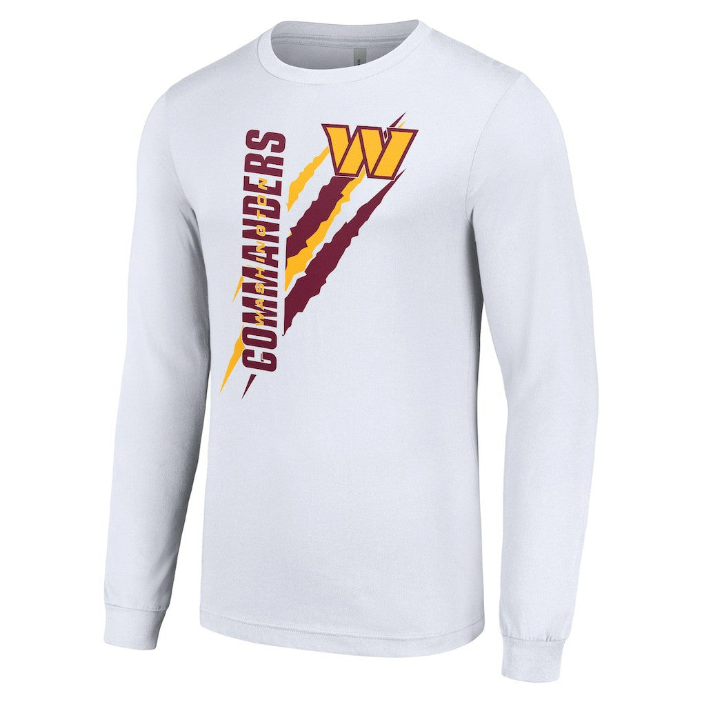 Washington Commanders  Starter Color Scratch Long Sleeve T-Shirt