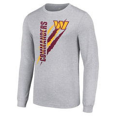 Washington Commanders  Starter Color Scratch Long Sleeve T-Shirt