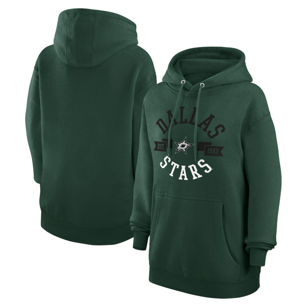 Dallas Stars G-III 4Her by Carl Banks Women's City Graphic Fleece Pullover Hoodie On Sale