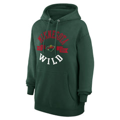 Minnesota Wild G-III 4Her by Carl Banks Women's City Graphic Fleece Pullover Hoodie Outlet