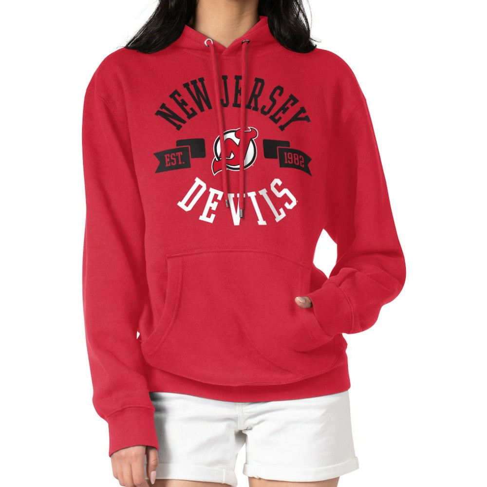 New Jersey Devils G-III 4Her by Carl Banks Women's City Graphic Fleece Pullover Hoodie Discount