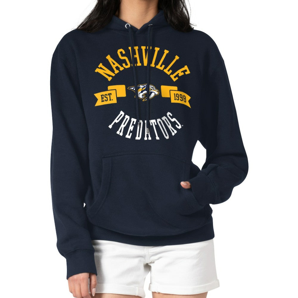 Nashville Predators G-III 4Her by Carl Banks Women's City Graphic Fleece Pullover Hoodie Outlet
