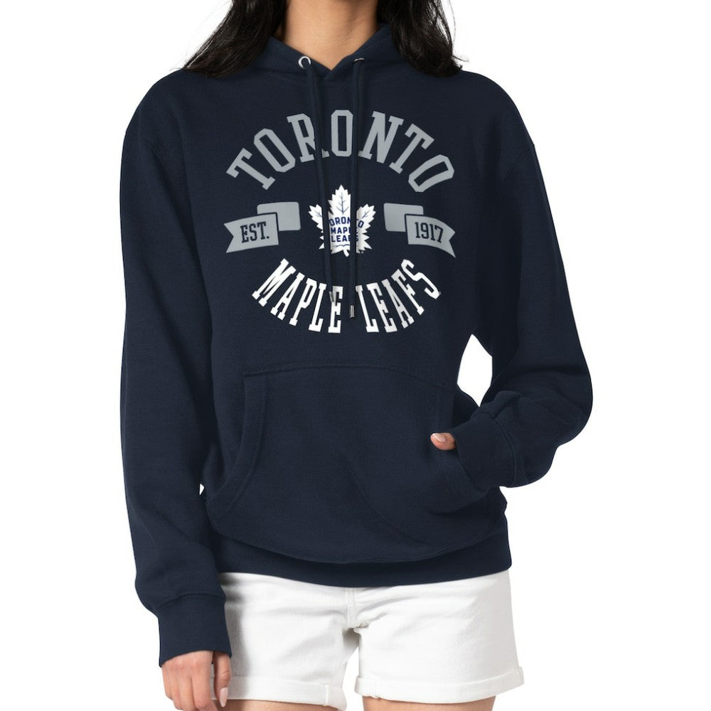 Toronto Maple Leafs G-III 4Her by Carl Banks Women's City Graphic Fleece Pullover Hoodie Sale