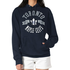 Toronto Maple Leafs G-III 4Her by Carl Banks Women's City Graphic Fleece Pullover Hoodie Sale