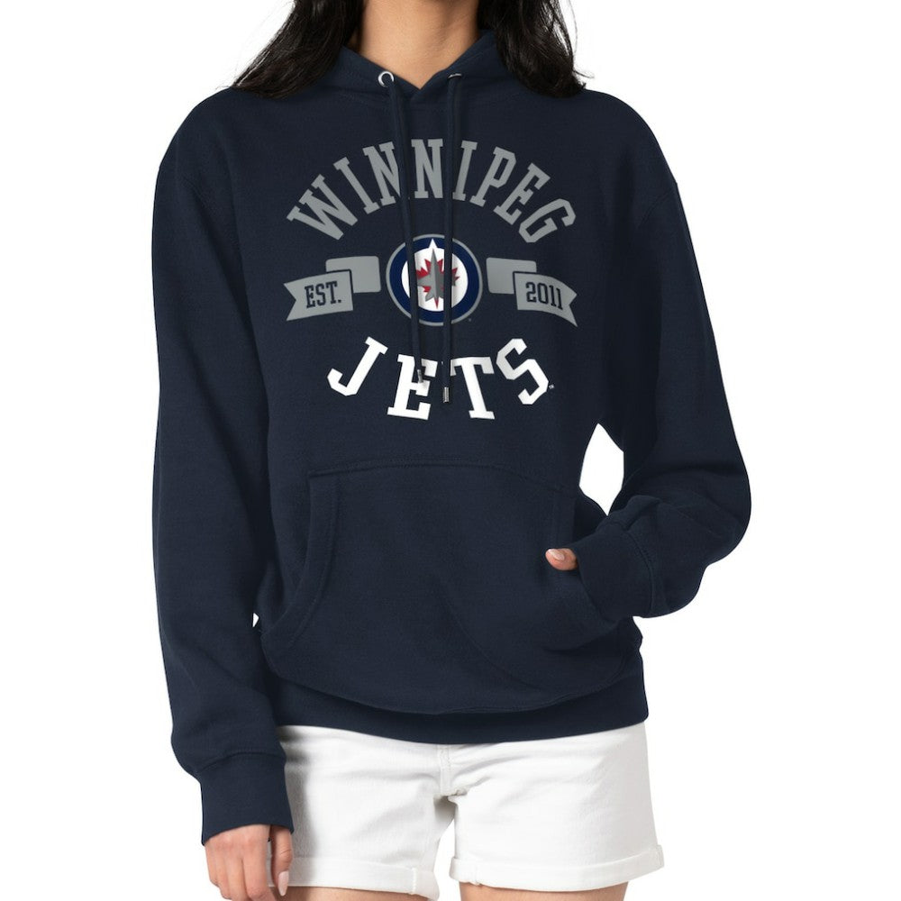 Winnipeg Jets G-III 4Her by Carl Banks Women's City Graphic Fleece Pullover Hoodie For Sale