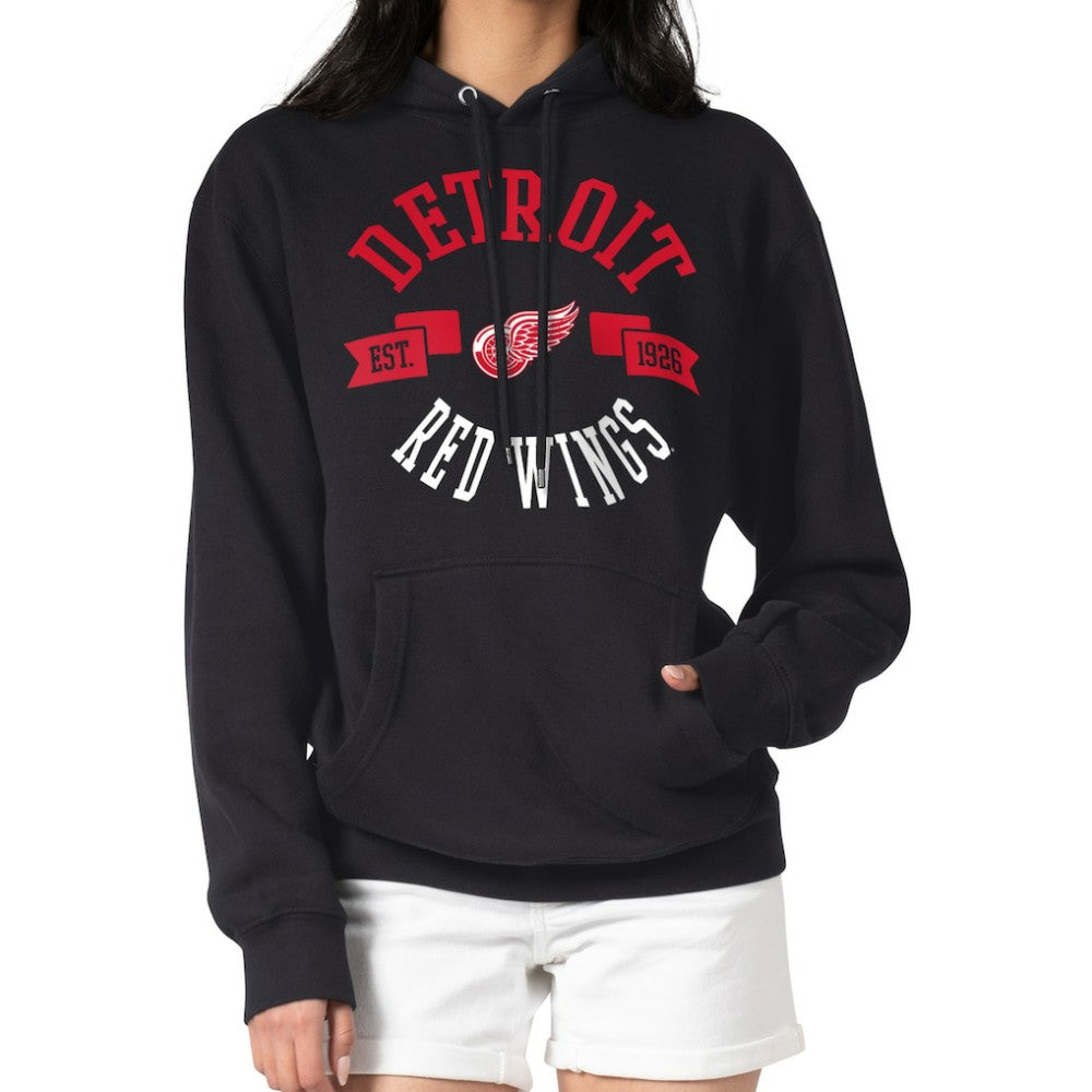 Detroit Red Wings G-III 4Her by Carl Banks Women's City Graphic Fleece Pullover Hoodie Online