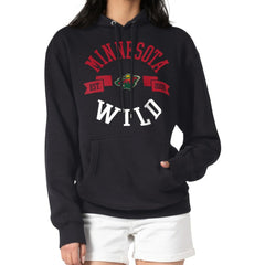 Minnesota Wild G-III 4Her by Carl Banks Women's City Graphic Fleece Pullover Hoodie On Sale