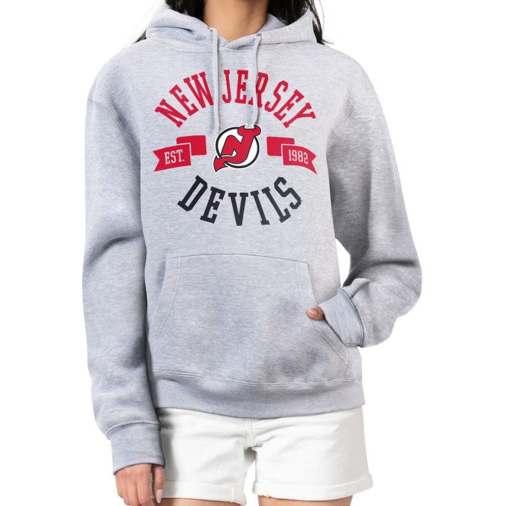 New Jersey Devils G-III 4Her by Carl Banks Women's City Graphic Fleece Pullover Hoodie Sale