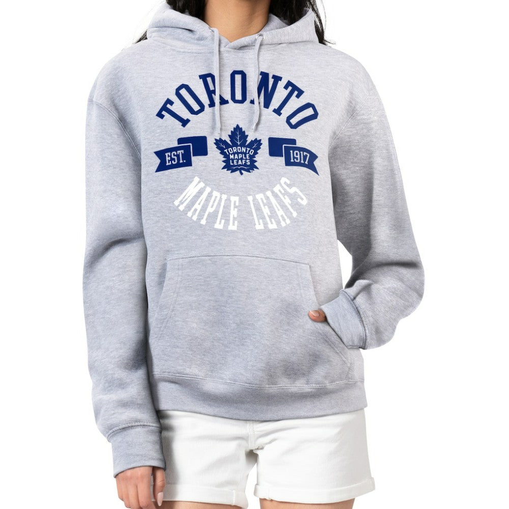 Toronto Maple Leafs G-III 4Her by Carl Banks Women's City Graphic Fleece Pullover Hoodie For Sale