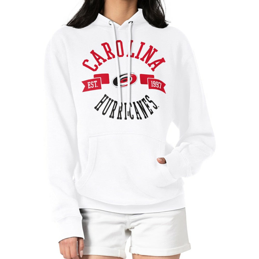 Carolina Hurricanes G-III 4Her by Carl Banks Women's City Graphic Fleece Pullover Hoodie Online