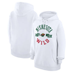 Minnesota Wild G-III 4Her by Carl Banks Women's City Graphic Fleece Pullover Hoodie Online