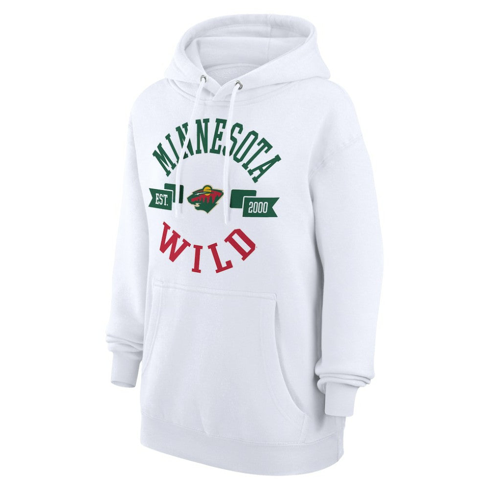 Minnesota Wild G-III 4Her by Carl Banks Women's City Graphic Fleece Pullover Hoodie Online