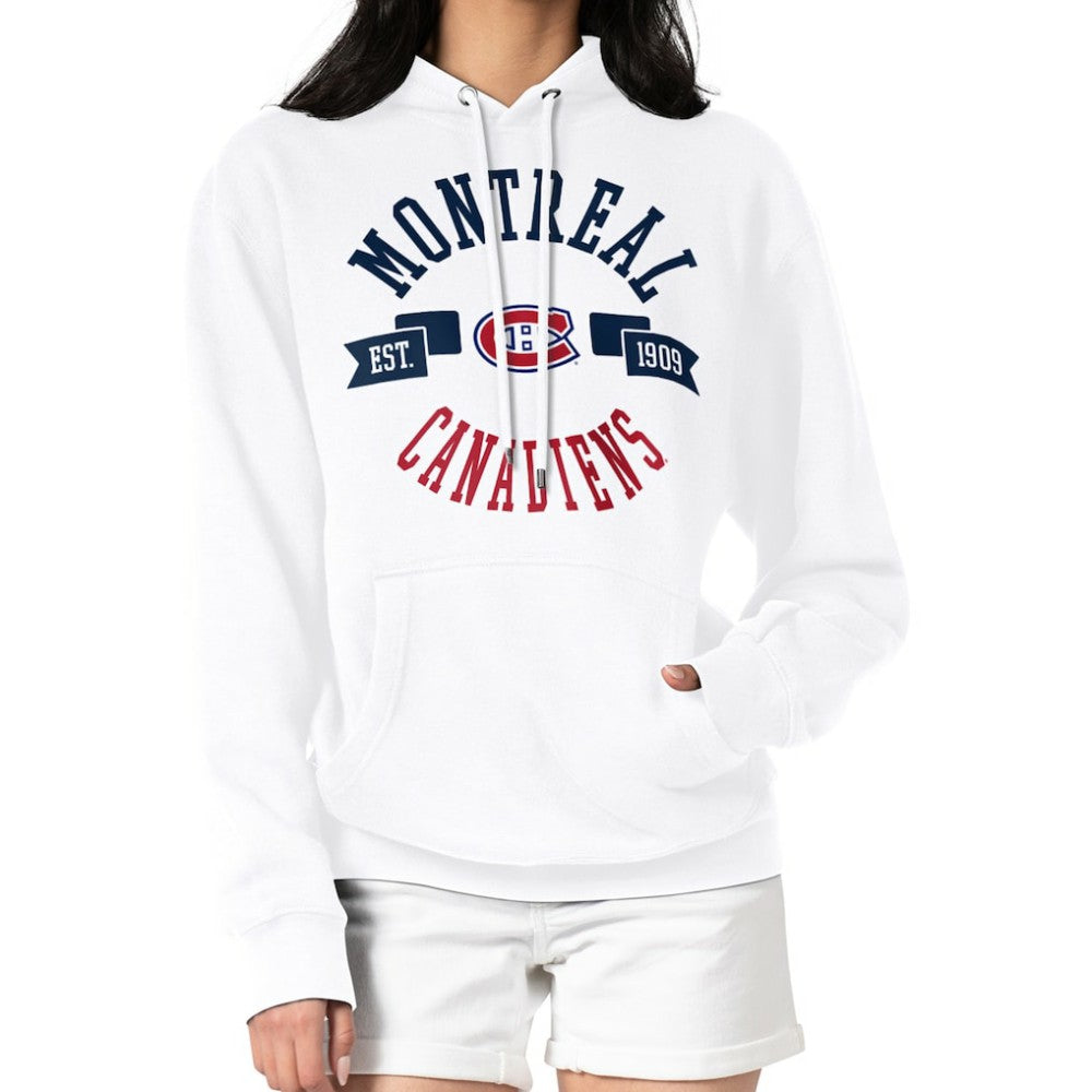 Montreal Canadiens G-III 4Her by Carl Banks Women's City Graphic Fleece Pullover Hoodie For Sale