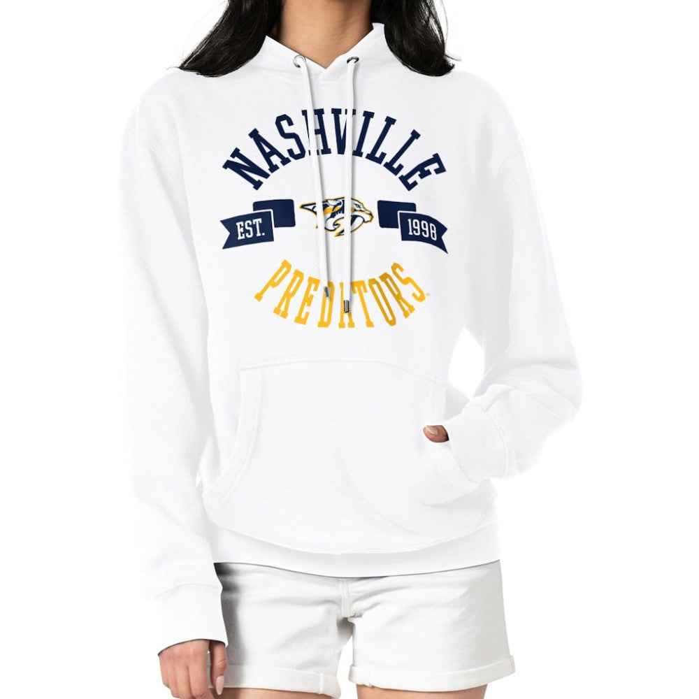 Nashville Predators G-III 4Her by Carl Banks Women's City Graphic Fleece Pullover Hoodie Outlet