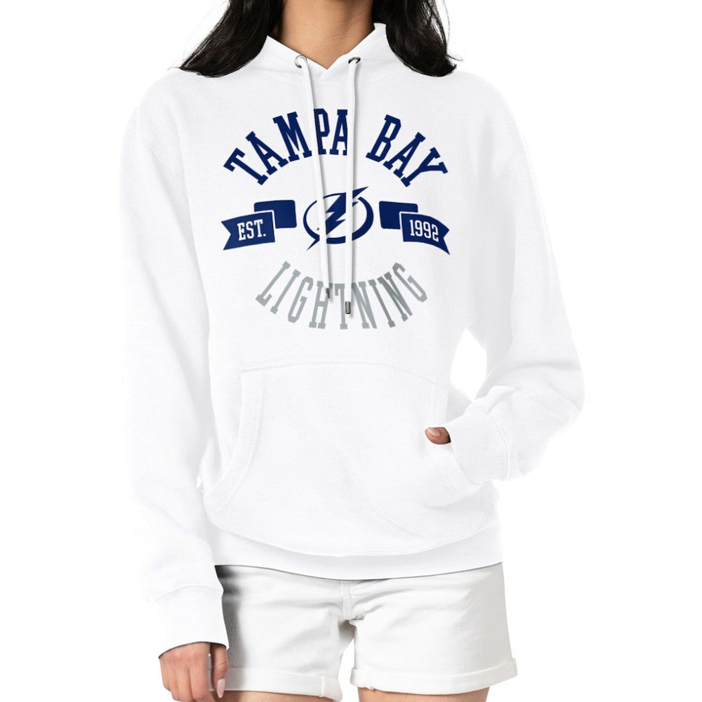 Tampa Bay Lightning G-III 4Her by Carl Banks Women's City Graphic Fleece Pullover Hoodie Online