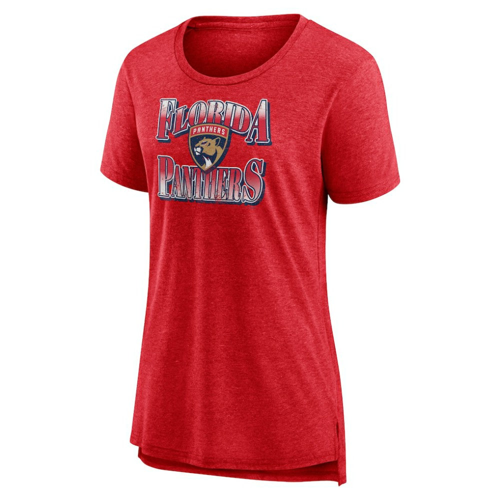 Florida Panthers Women's Crash the Net Tri-Blend T-Shirt Sale