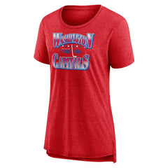 Washington Capitals Women's Crash the Net Tri-Blend T-Shirt Discount