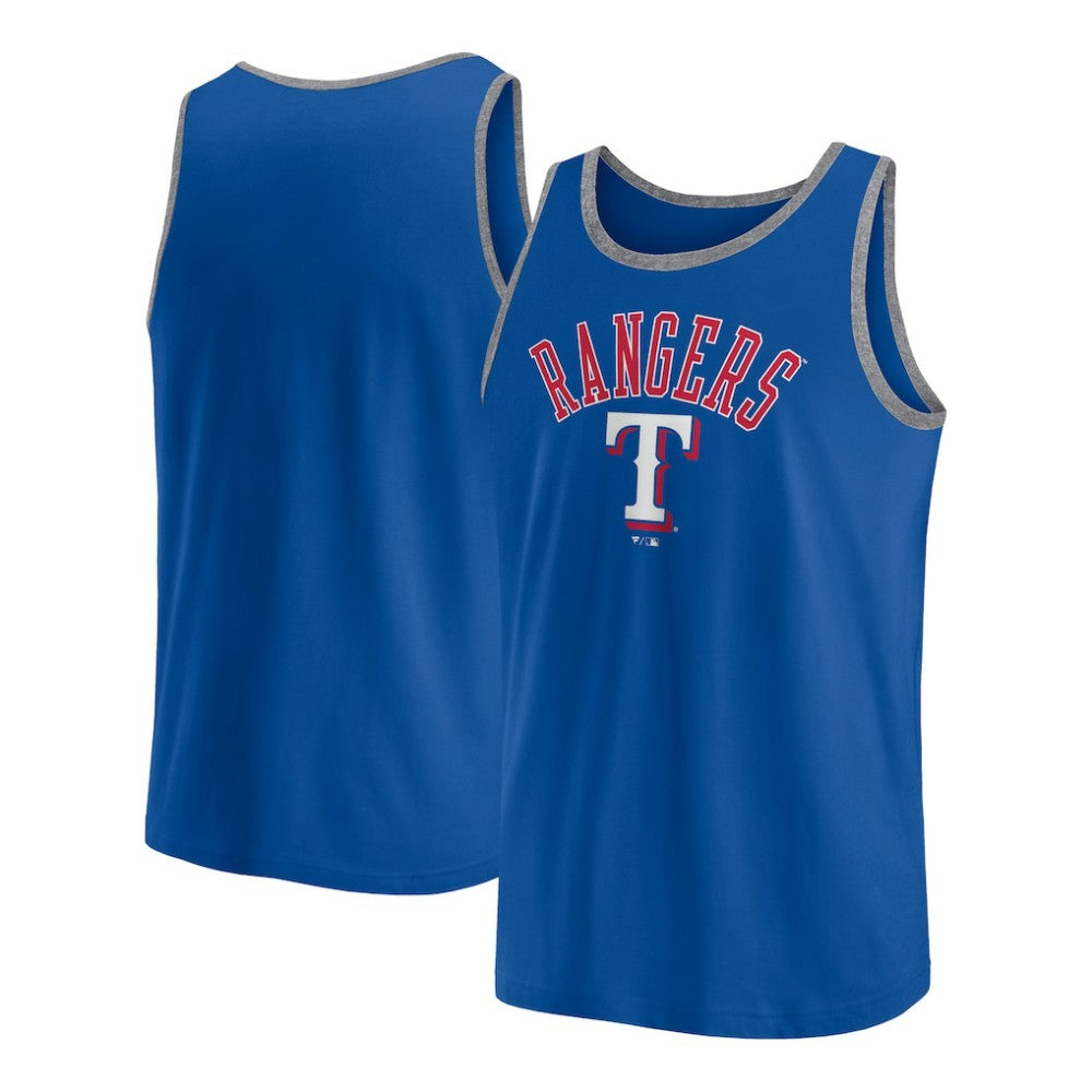 Texas Rangers Fanatics Bet Tank Top | MLB Shop