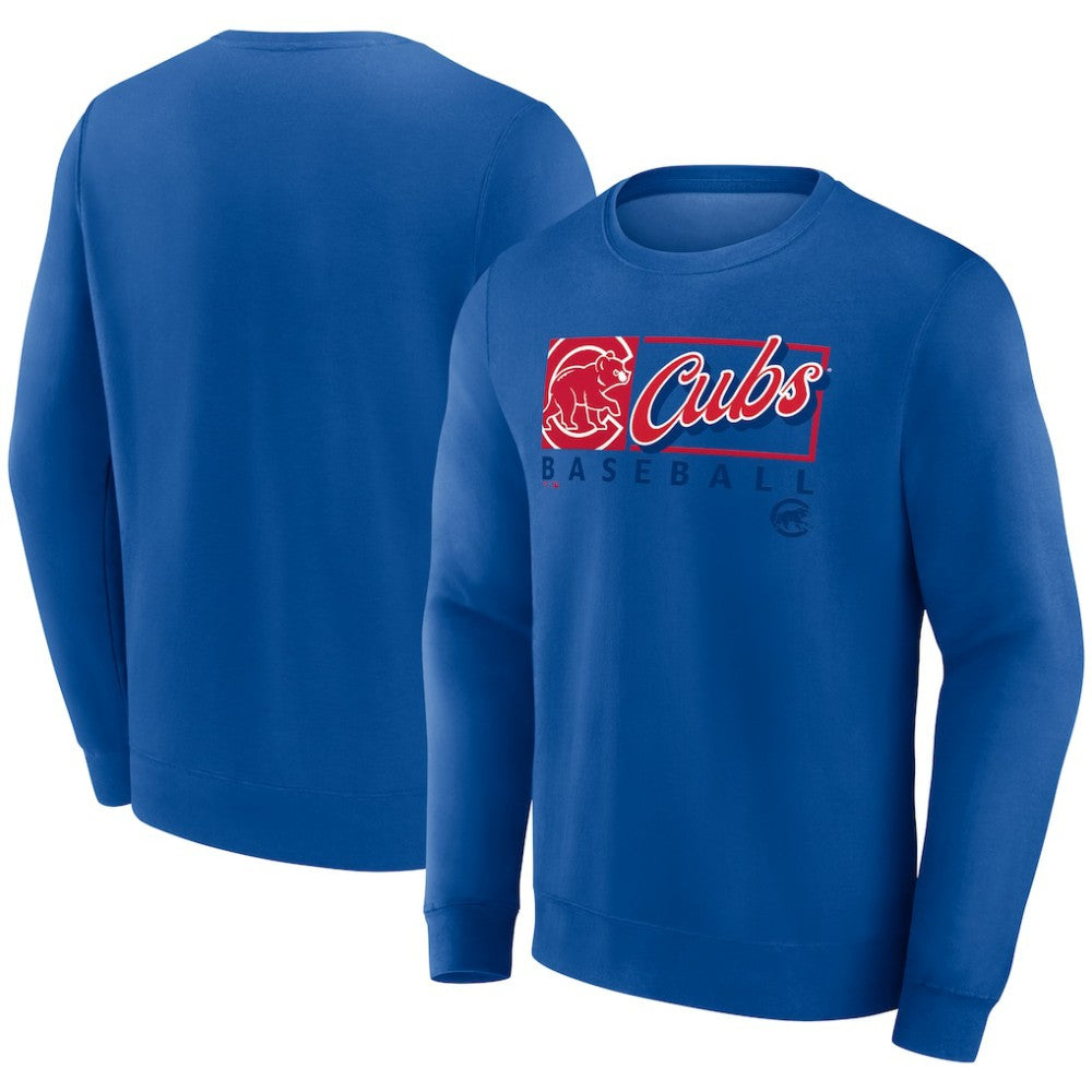 Chicago Cubs Fanatics Focus Fleece Pullover Sweatshirt | MLB Shop