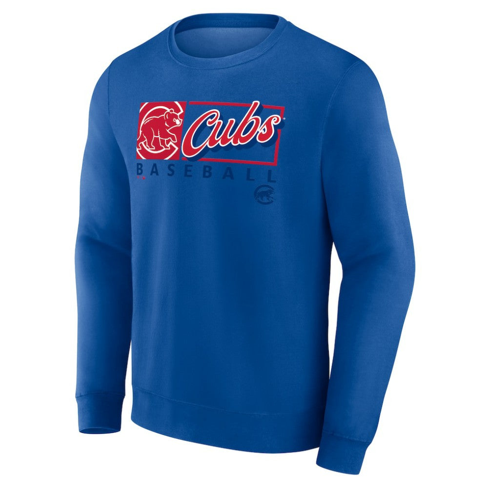 Chicago Cubs Fanatics Focus Fleece Pullover Sweatshirt | MLB Shop