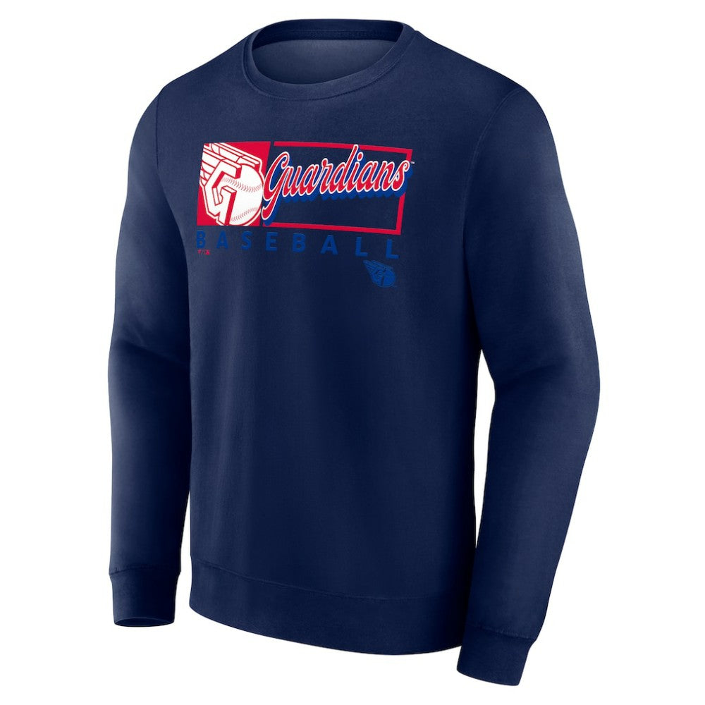 Cleveland Guardians Fanatics Focus Fleece Pullover Sweatshirt | MLB Shop