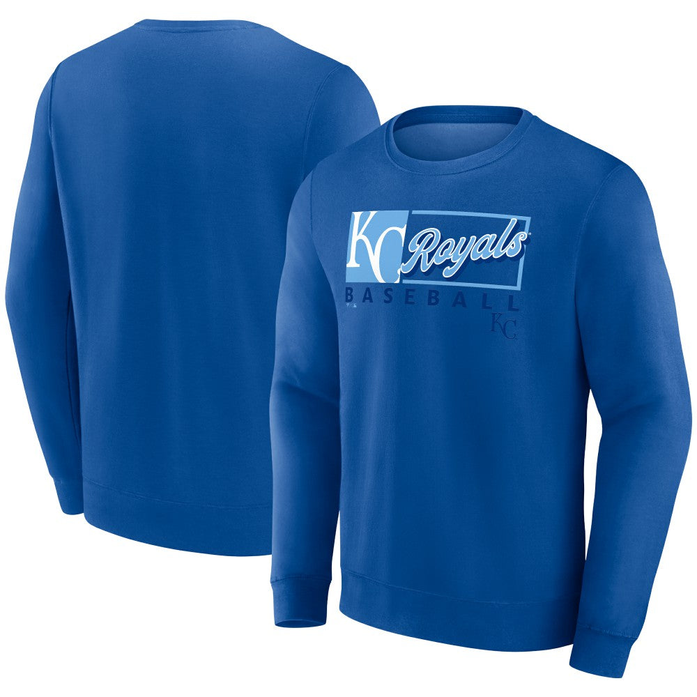 Kansas City Royals Fanatics Focus Fleece Pullover Sweatshirt | MLB On Sale