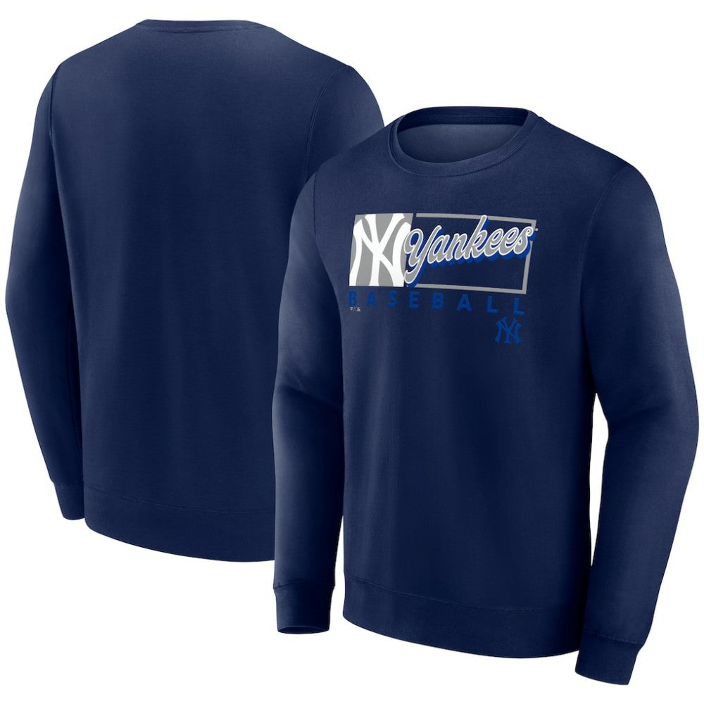 New York Yankees Fanatics Focus Fleece Pullover Sweatshirt | MLB US