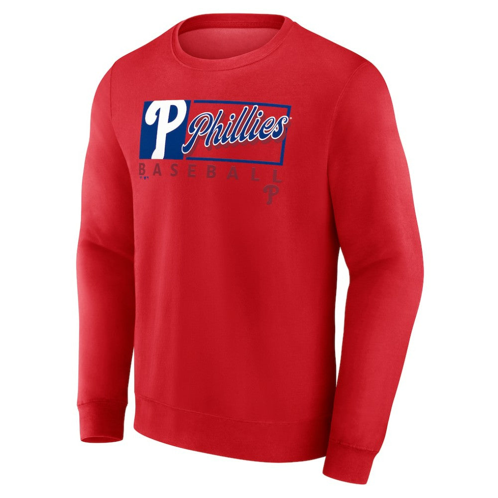 Philadelphia Phillies Fanatics Focus Fleece Pullover Sweatshirt | MLB On Sale