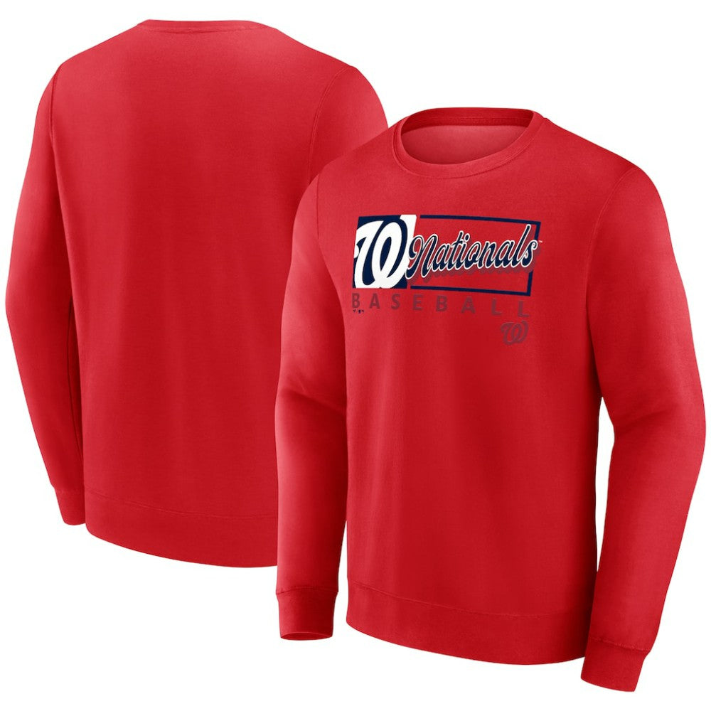 Washington Nationals Fanatics Focus Fleece Pullover Sweatshirt | MLB Near me