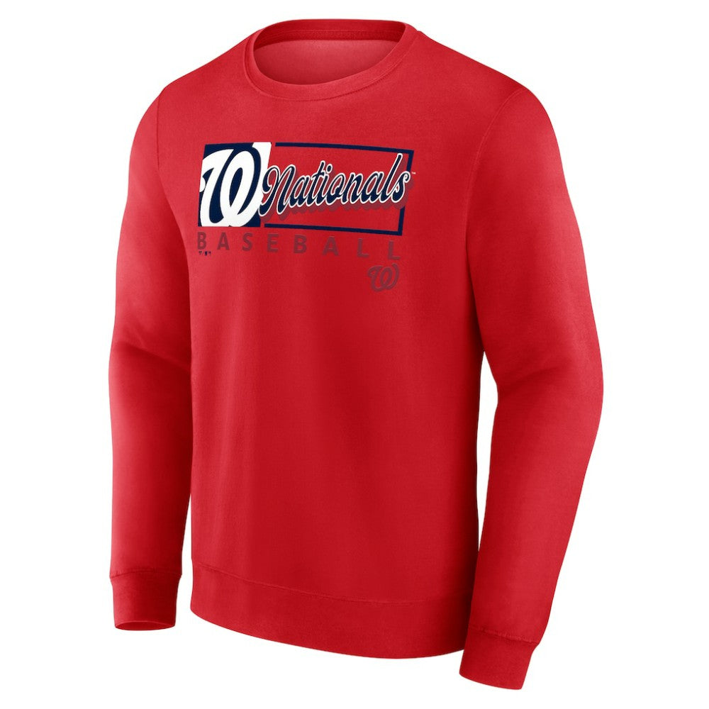 Washington Nationals Fanatics Focus Fleece Pullover Sweatshirt | MLB Near me