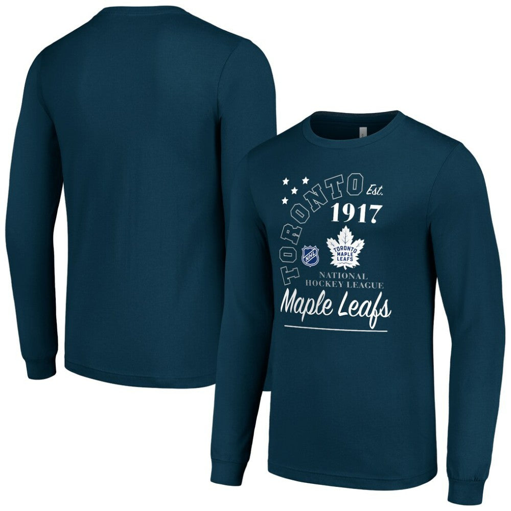 Toronto Maple Leafs Starter Arch City Theme Graphic Long Sleeve T-Shirt For Sale