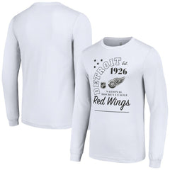 Detroit Red Wings Starter Arch City Theme Graphic Long Sleeve T-Shirt Outlet
