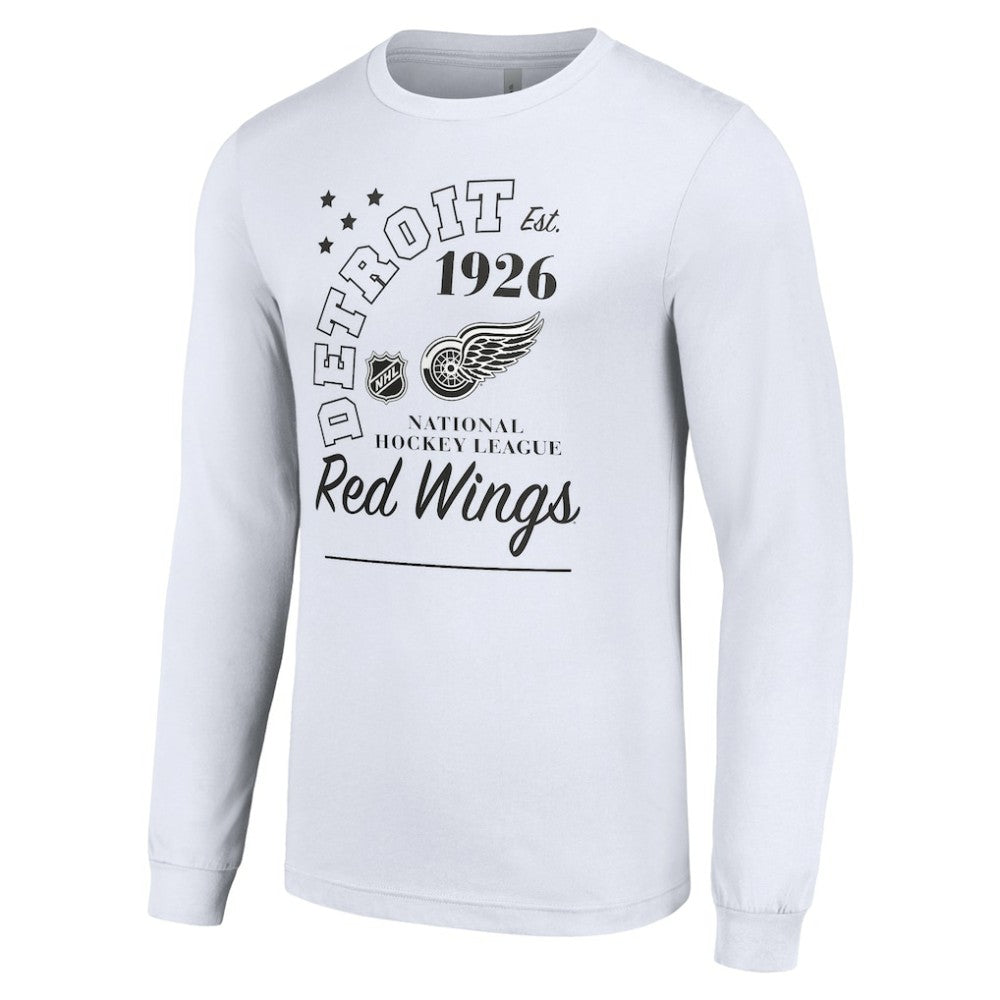 Detroit Red Wings Starter Arch City Theme Graphic Long Sleeve T-Shirt Outlet